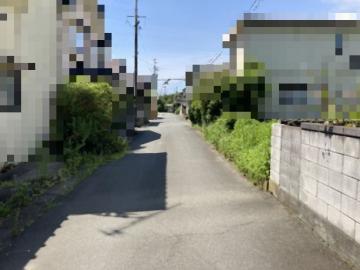 前面道路含む現地写真(2024年8月)