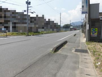 前面道路含む現地写真(2024年6月)