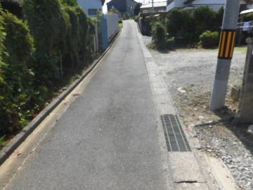 前面道路含む現地写真(2024年9月)