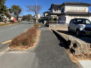 前面道路含む現地写真(2025年1月)