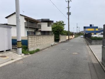 前面道路含む現地写真(2024年5月)