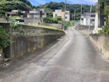 前面道路含む現地写真(2024年9月)