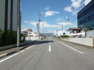 前面道路含む現地写真(2020年6月)