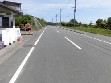 前面道路含む現地写真(2024年6月)