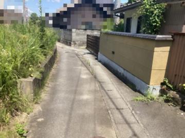 前面道路含む現地写真(2024年7月)