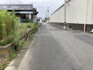 前面道路含む現地写真(2024年7月)