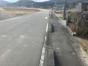 前面道路含む現地写真(2025年1月)