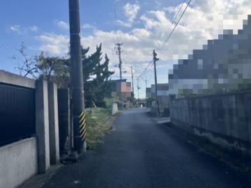 前面道路含む現地写真(2024年11月)